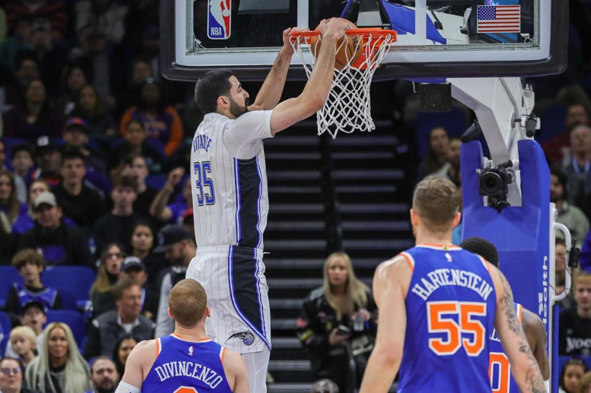 Goga Bitadze had 13 points against the New York Knicks in a 117-108 win. 